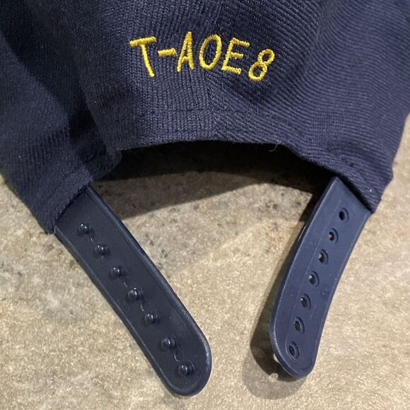 USNS Arctic T-AOE-8 Hat KC Caps Wool Blend Polar Bear Navy Snapback OSFM - Picture 10 of 10